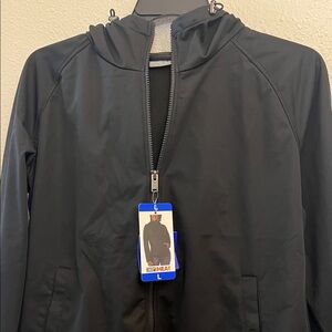 32 Degrees Black Zip-Up Hoodie